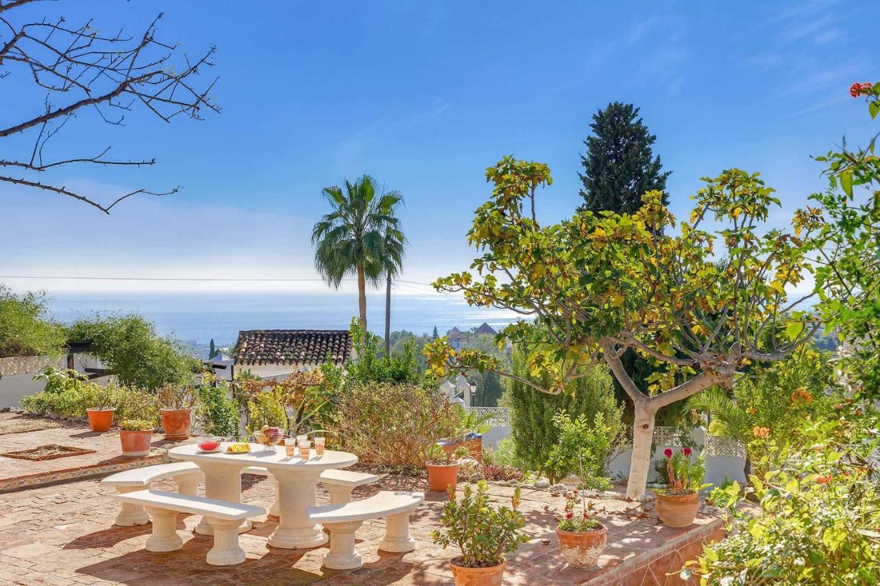 Private Heated Pool, Jacuzzi & 1225M2 Garden In Villa Cipreses Frigiliana Ngoại thất bức ảnh